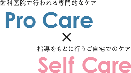 Pro Care × Self Care